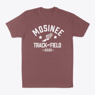 Mosinee High School Track and Field Classic Dad T-Shirt