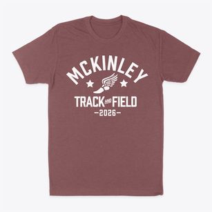 Mckinley Charter School Track and Field Classic Dad T-Shirt