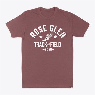 Rose Glen Elementary School Track and Field Classic Dad T-Shirt