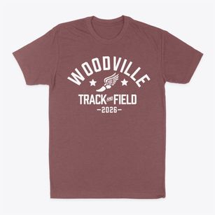 Woodville School Track and Field Classic Dad T-Shirt