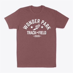 Wonder Park Elementary School Track and Field Classic Dad T-Shirt