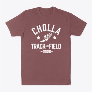 Cholla Elementary School Track and Field Classic Dad T-Shirt