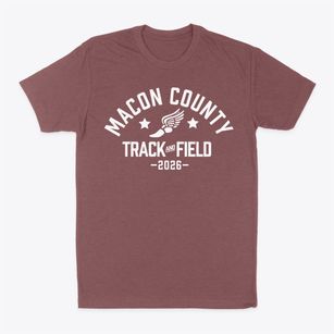 Macon County Middle School Track and Field Classic Dad T-Shirt