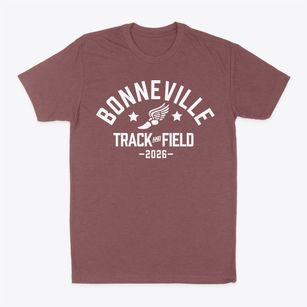 Bonneville High School Track and Field Classic Dad T-Shirt