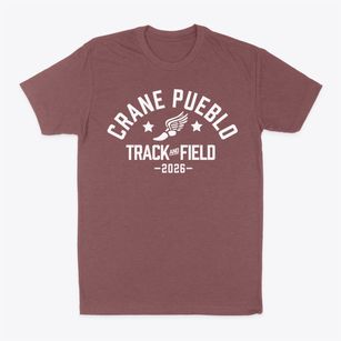 Crane Pueblo Elementary School Track and Field Classic Dad T-Shirt