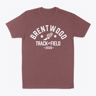 Brentwood Elementary School Track and Field Classic Dad T-Shirt