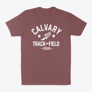 Calvary Christian School Track and Field Classic Dad T-Shirt