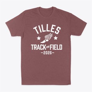 Tilles Elementary School Track and Field Classic Dad T-Shirt