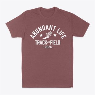 Abundant Life Academy Track and Field Classic Dad T-Shirt