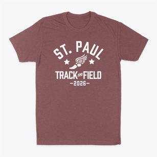 Saint Paul Lutheran School Track and Field Classic Dad T-Shirt