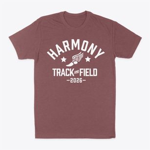 Harmony Kindergarten Center Track and Field Classic Dad T-Shirt