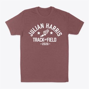 Julian Harris Elementary School Track and Field Classic Dad T-Shirt