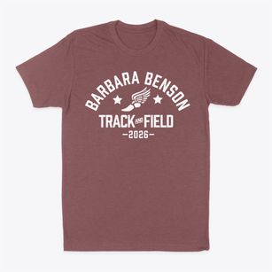 Barbara Benson Elementary School Track and Field Classic Dad T-Shirt