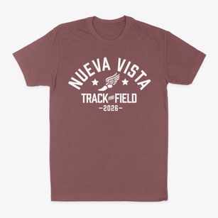 Nueva Vista Elementary School Track and Field Classic Dad T-Shirt