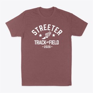Streeter Elementary School Track and Field Classic Dad T-Shirt