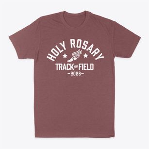 Holy Rosary School Track and Field Classic Dad T-Shirt