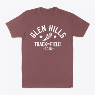 Glen Hills Elementary School Track and Field Classic Dad T-Shirt