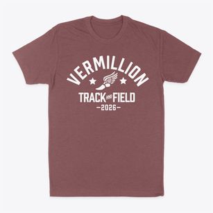 Vermillion Middle School Track and Field Classic Dad T-Shirt