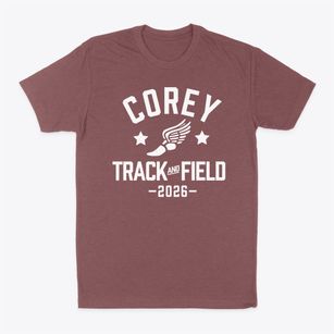 Corey Elementary School Track and Field Classic Dad T-Shirt