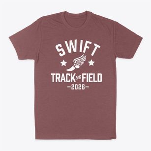 Swift Elementary School Track and Field Classic Dad T-Shirt