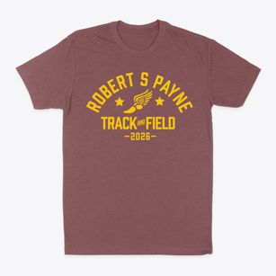 Robert S Payne Elementary School Track and Field Classic Dad T-Shirt