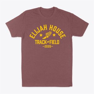 Elijah House Academy Track and Field Classic Dad T-Shirt