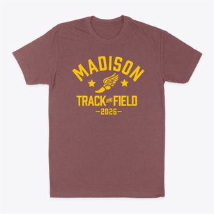 Madison Elementary School Track and Field Classic Dad T-Shirt