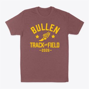 Bullen Middle School Track and Field Classic Dad T-Shirt