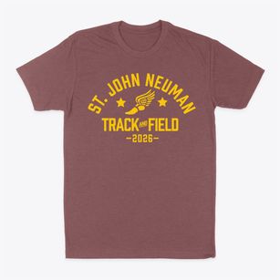 St John Neuman Parish Track and Field Classic Dad T-Shirt