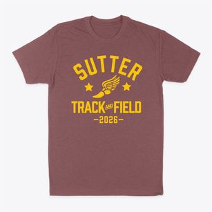 Sutter Elementary School Track and Field Classic Dad T-Shirt