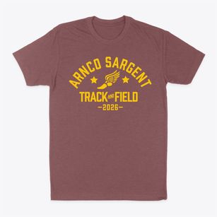 Arnco Sargent Elementary School Track and Field Classic Dad T-Shirt