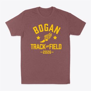 Bogan High School Track and Field Classic Dad T-Shirt