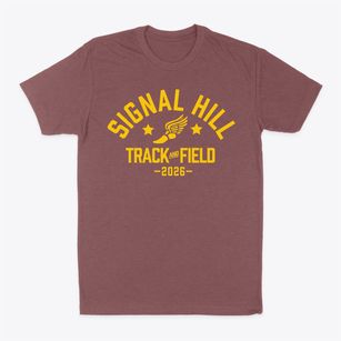 Signal Hill Elementary School Track and Field Classic Dad T-Shirt