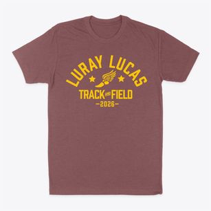 Luray Lucas Elementary School Track and Field Classic Dad T-Shirt