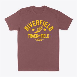 Riverfield Academy Track and Field Classic Dad T-Shirt