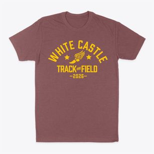 White Castle High School Track and Field Classic Dad T-Shirt