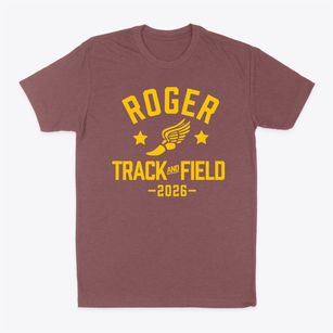 Roger Wellington Elementary School Track and Field Classic Dad T-Shirt