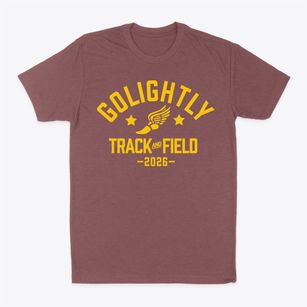 Golightly Career & Technical School Track and Field Classic Dad T-Shirt