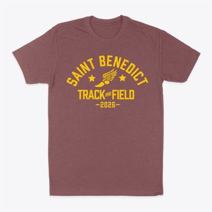 Saint Benedict Grade School Track and Field Classic Dad T-Shirt