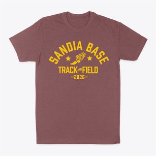 Sandia Base Elementary School Track and Field Classic Dad T-Shirt