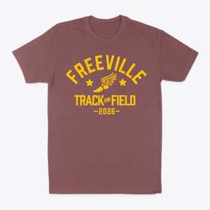 Freeville Primary School Track and Field Classic Dad T-Shirt