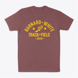 Barnard-white Middle School Track and Field Classic Dad T-Shirt
