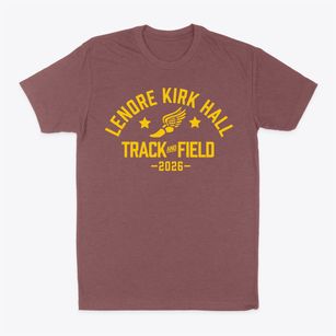Lenore Kirk Hall Elementary School Track and Field Classic Dad T-Shirt