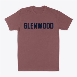 Glenwood Minnesota Classic Block Classic Dad T-Shirt