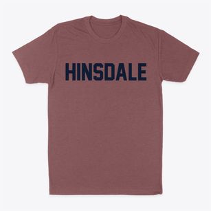 Hinsdale New York Classic Block Classic Dad T-Shirt