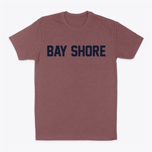 Bay Shore Michigan Classic Block Classic Dad T-Shirt