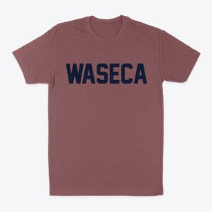 Waseca Minnesota Classic Block Classic Dad T-Shirt