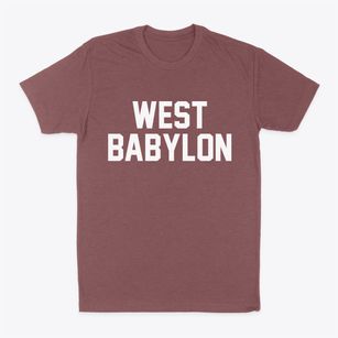 West Babylon New York Classic Block Classic Dad T-Shirt