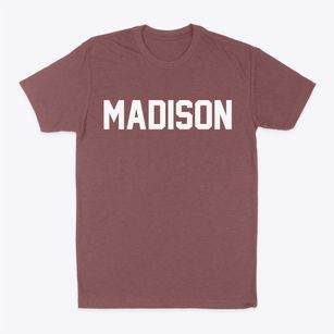 Madison North Carolina Classic Block Classic Dad T-Shirt
