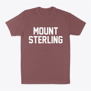 Mount Sterling Ohio Classic Block Classic Dad T-Shirt